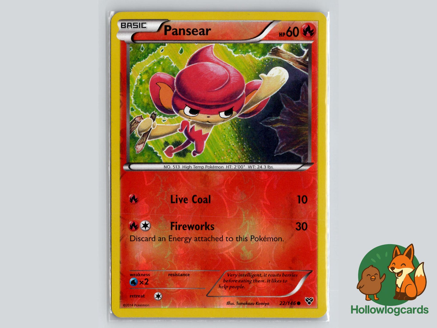 Pansear (22/146) - XY Pokémon Card