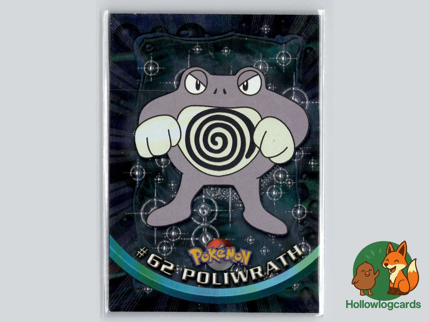Poliwrath - Topps Trading Cards Series 1 Pokémon Card
