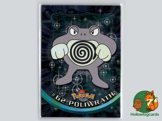 Poliwrath - Topps Trading Cards Series 1 Pokémon Card