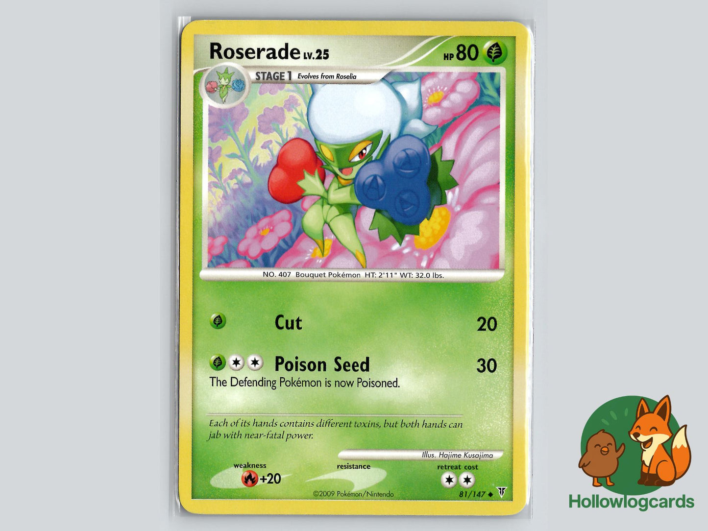 Roserade (81/147) - Supreme Victors Pokémon Card