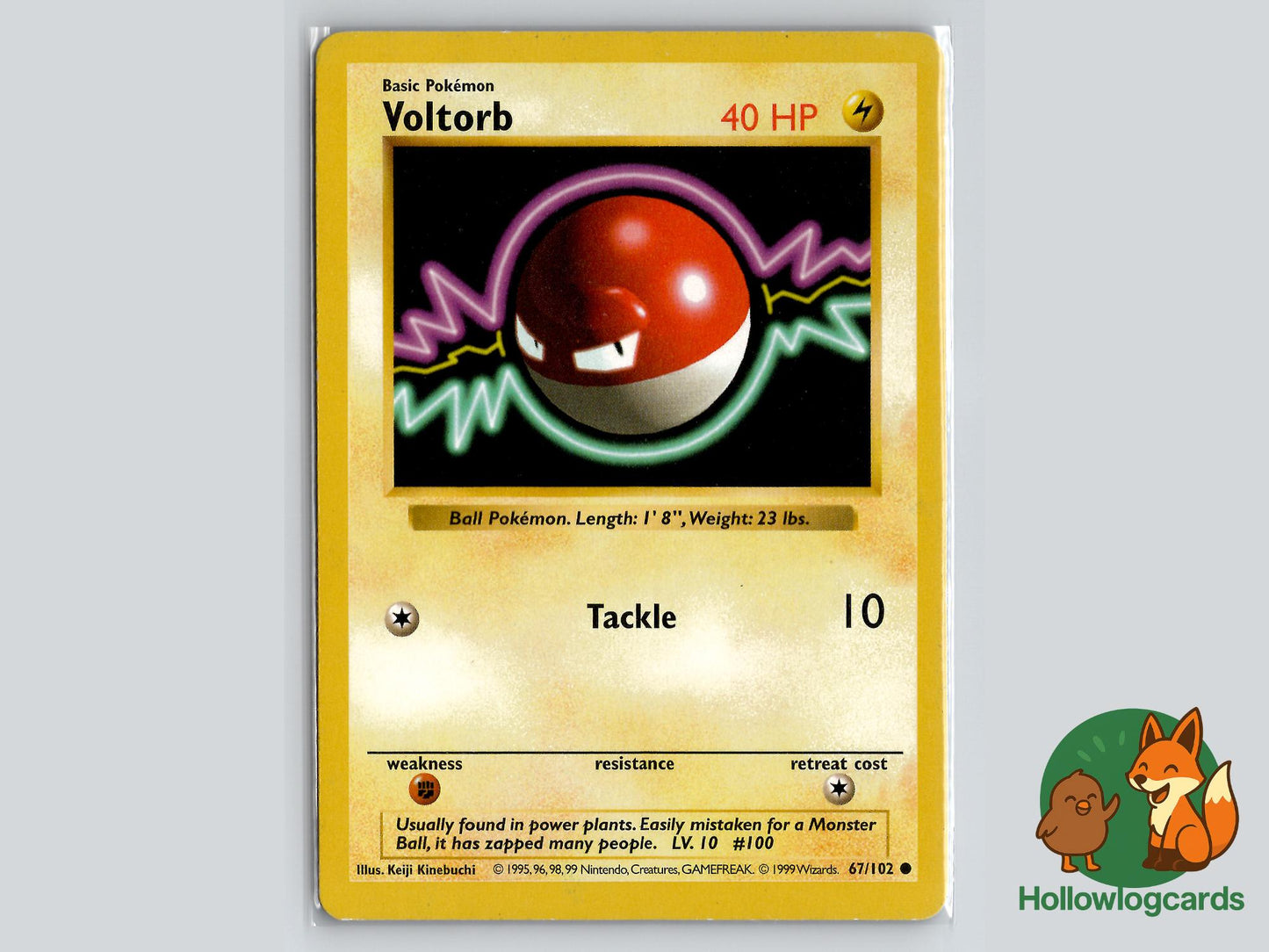 Voltorb (67/102) - Base Pokémon Card