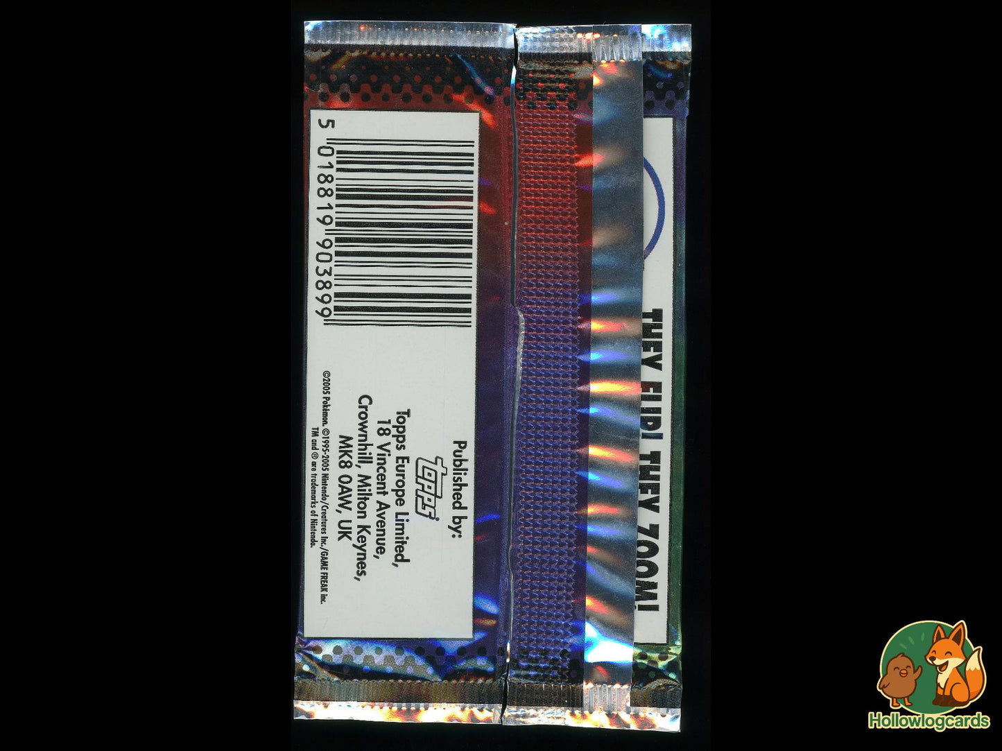Merlin Flix [Sceptile] - Wrapper only - Booster pack wrapper [For art or display] - no cards!