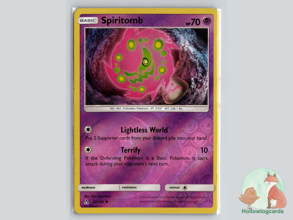 Spiritomb (53/156) - Ultra Prism Pokémon Card