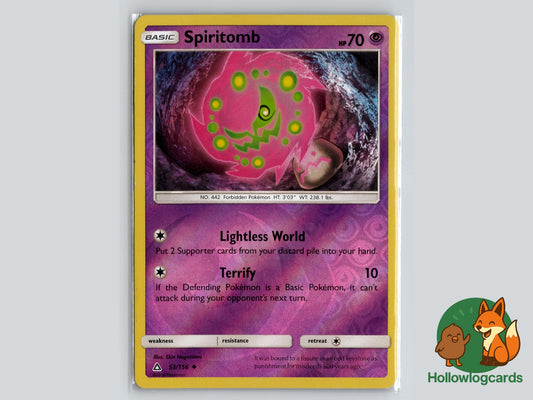 Spiritomb (53/156) - Ultra Prism Pokémon Card
