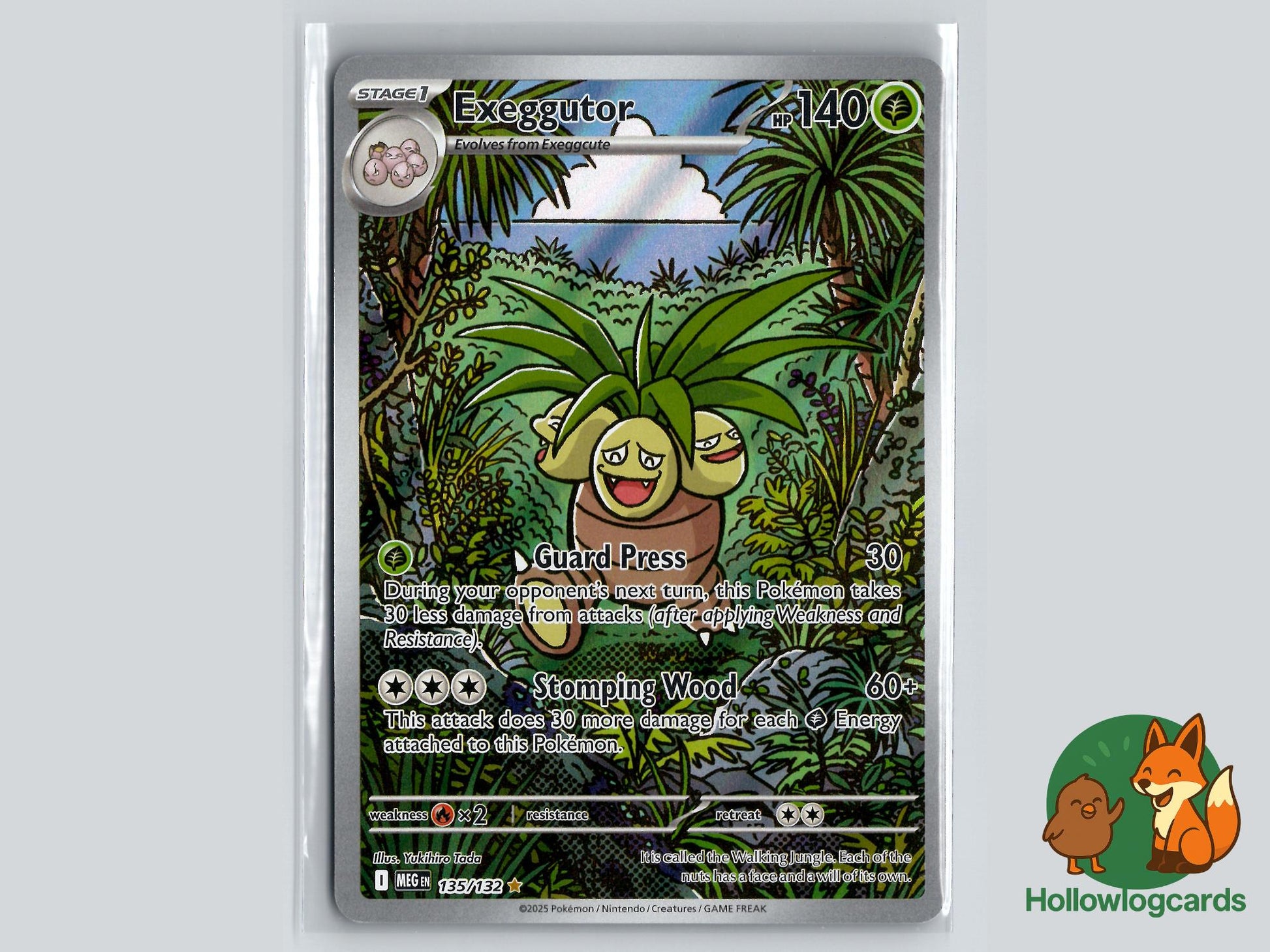Exeggutor (135/132) - Mega Evolution Pokémon Card