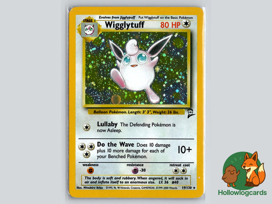 Wigglytuff (19/130) - Base Set 2 Pokémon Card