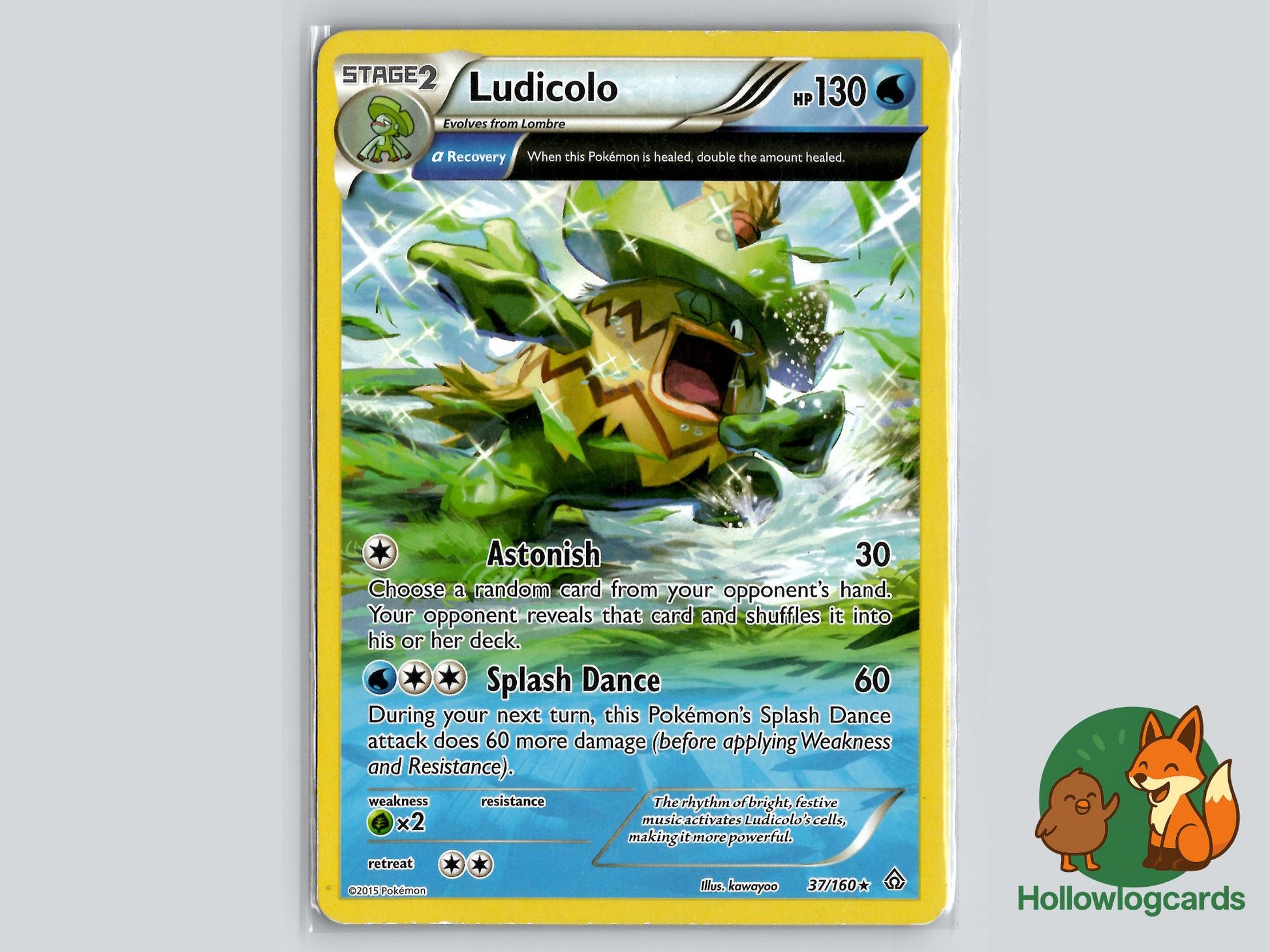 Ludicolo (37/160) - Primal Clash Pokémon Card
