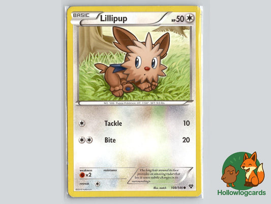 Lillipup (108/146) - XY Pokémon Card