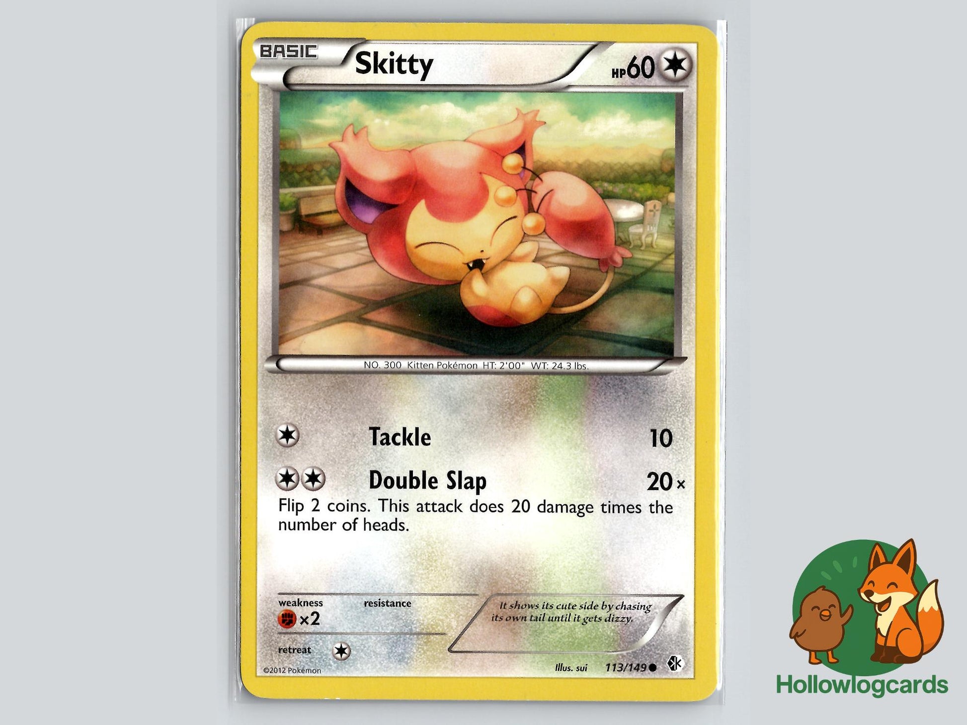Skitty (113/149) - Boundaries Crossed Pokémon Card
