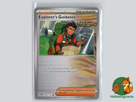 Explorer's Guidance (107/131) - Prismatic Evolutions Pokémon Card