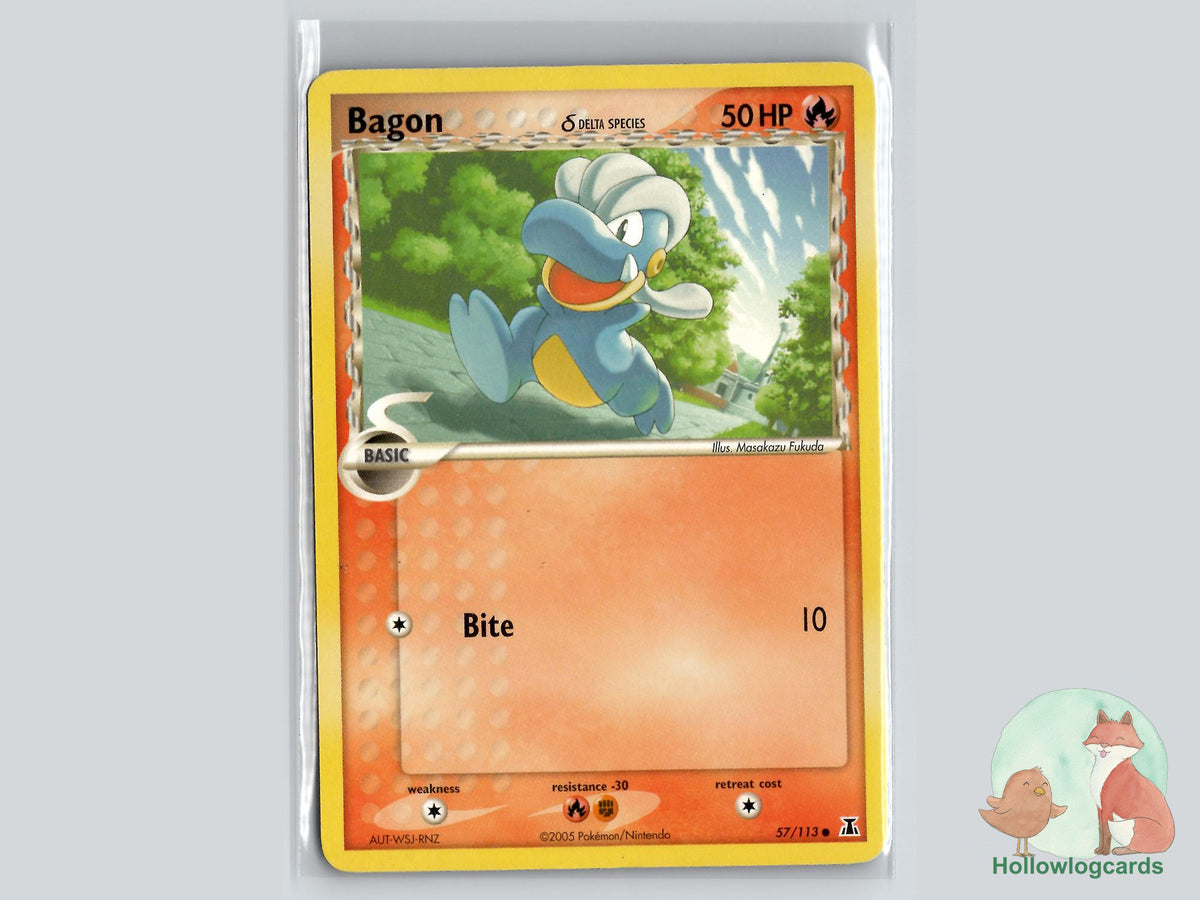 Bagon (57/113) - Delta Species Pokémon Card