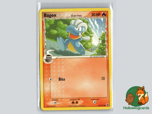 Bagon (57/113) - Delta Species Pokémon Card