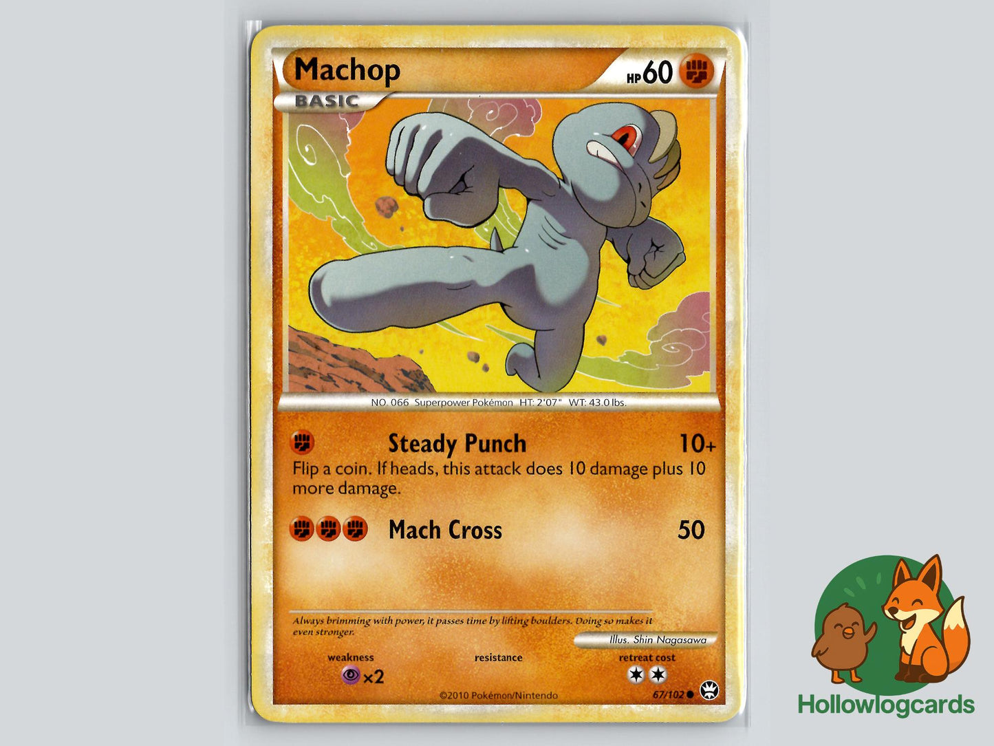 Machop (67/102) - Triumphant Pokémon Card