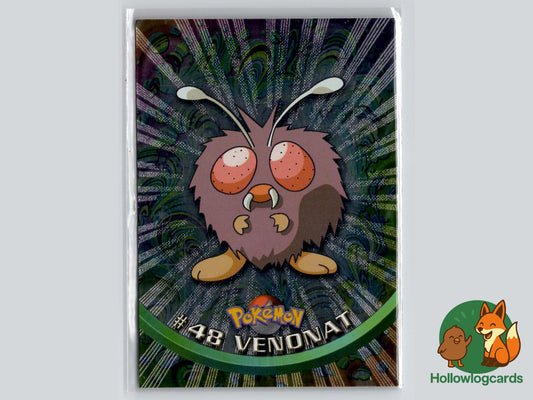 Venonat - Topps Trading Cards Series 1 Pokémon Card