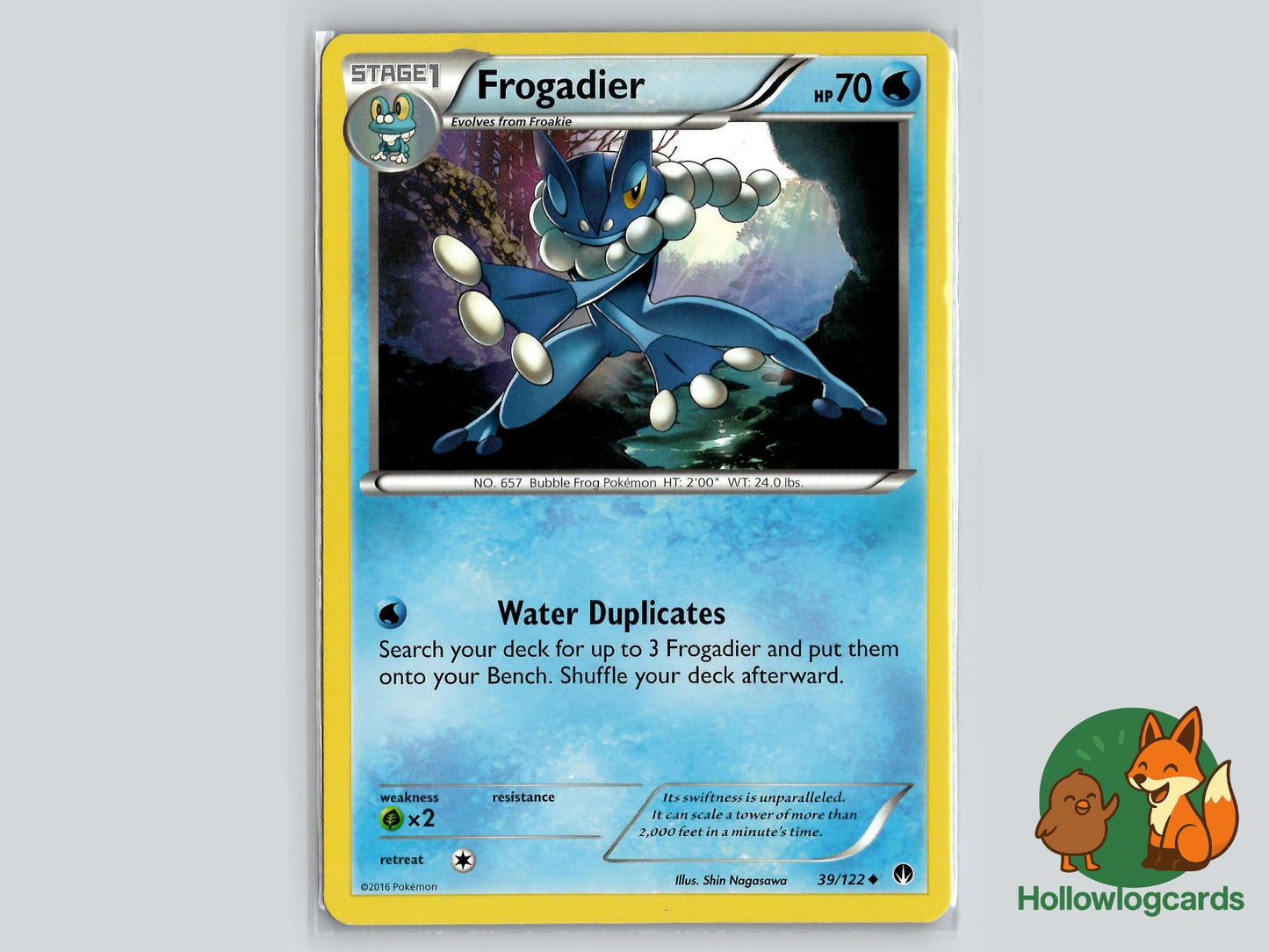 Frogadier (39/122) - BREAKpoint Pokémon Card