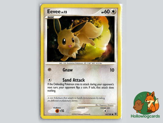 Eevee (63/100) - Majestic Dawn Pokémon Card