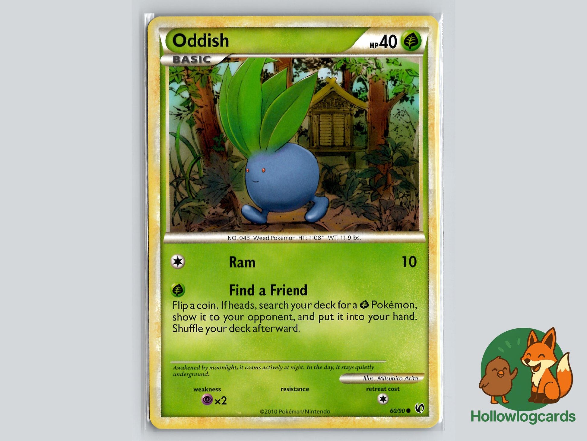 Oddish (60/90) - Undaunted Pokémon Card