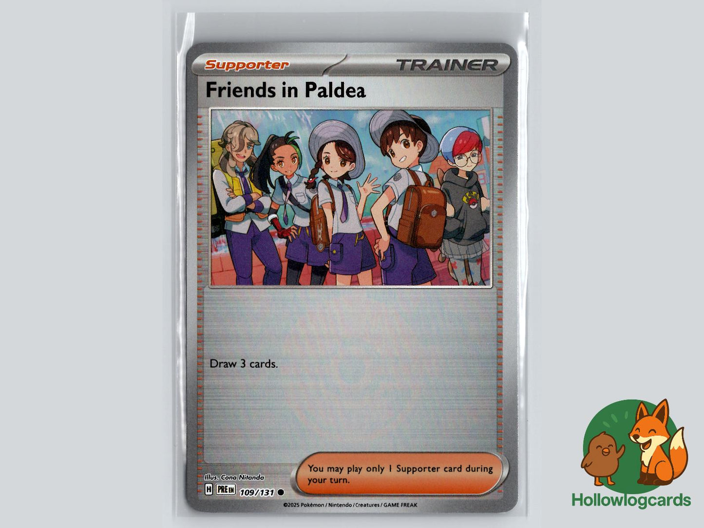 Friends in Paldea (109/131) - Prismatic Evolutions Pokémon Card