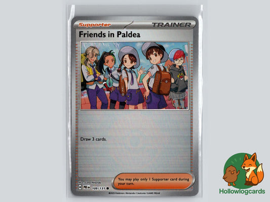 Friends in Paldea (109/131) - Prismatic Evolutions Pokémon Card