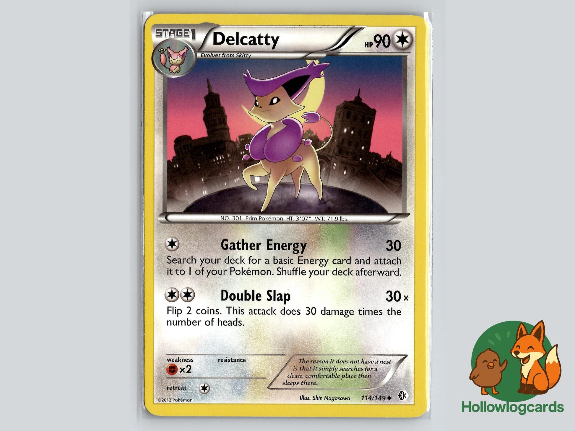 Delcatty (114/149) - Boundaries Crossed Pokémon Card