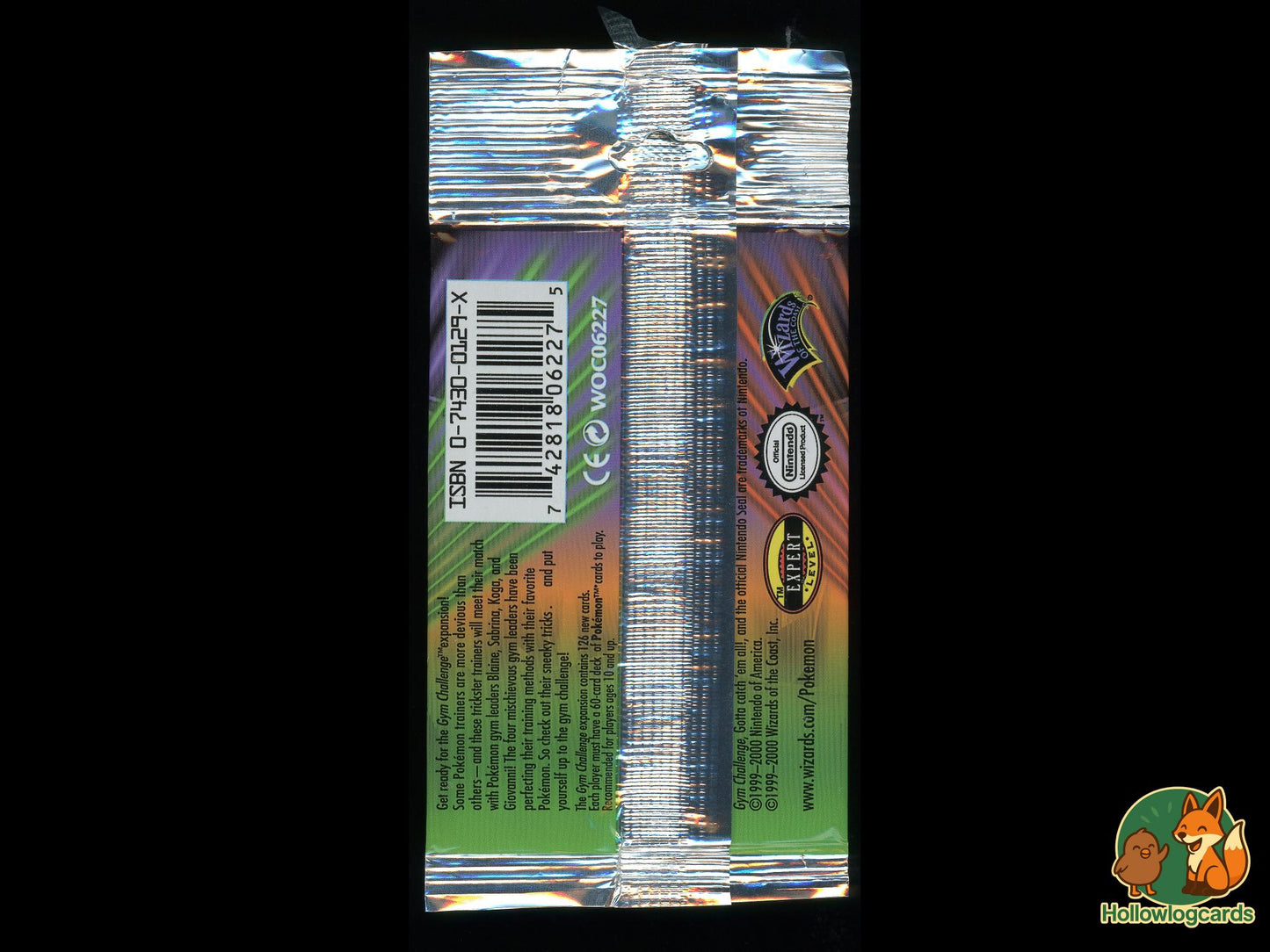 Gym Challenge [Sabrina] - Wrapper only - Booster pack wrapper [For art or display] - no cards! - WOTC