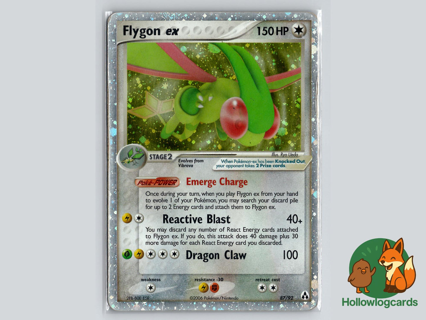 Flygon (87/92) - Legend Maker Pokémon Card