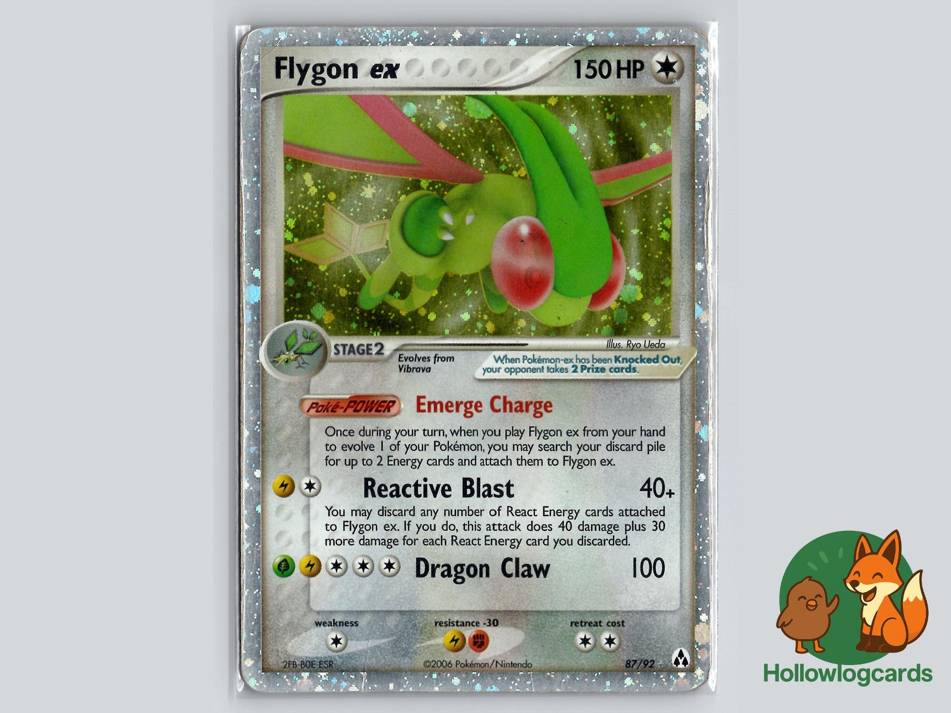 Flygon (87/92) - Legend Maker Pokémon Card