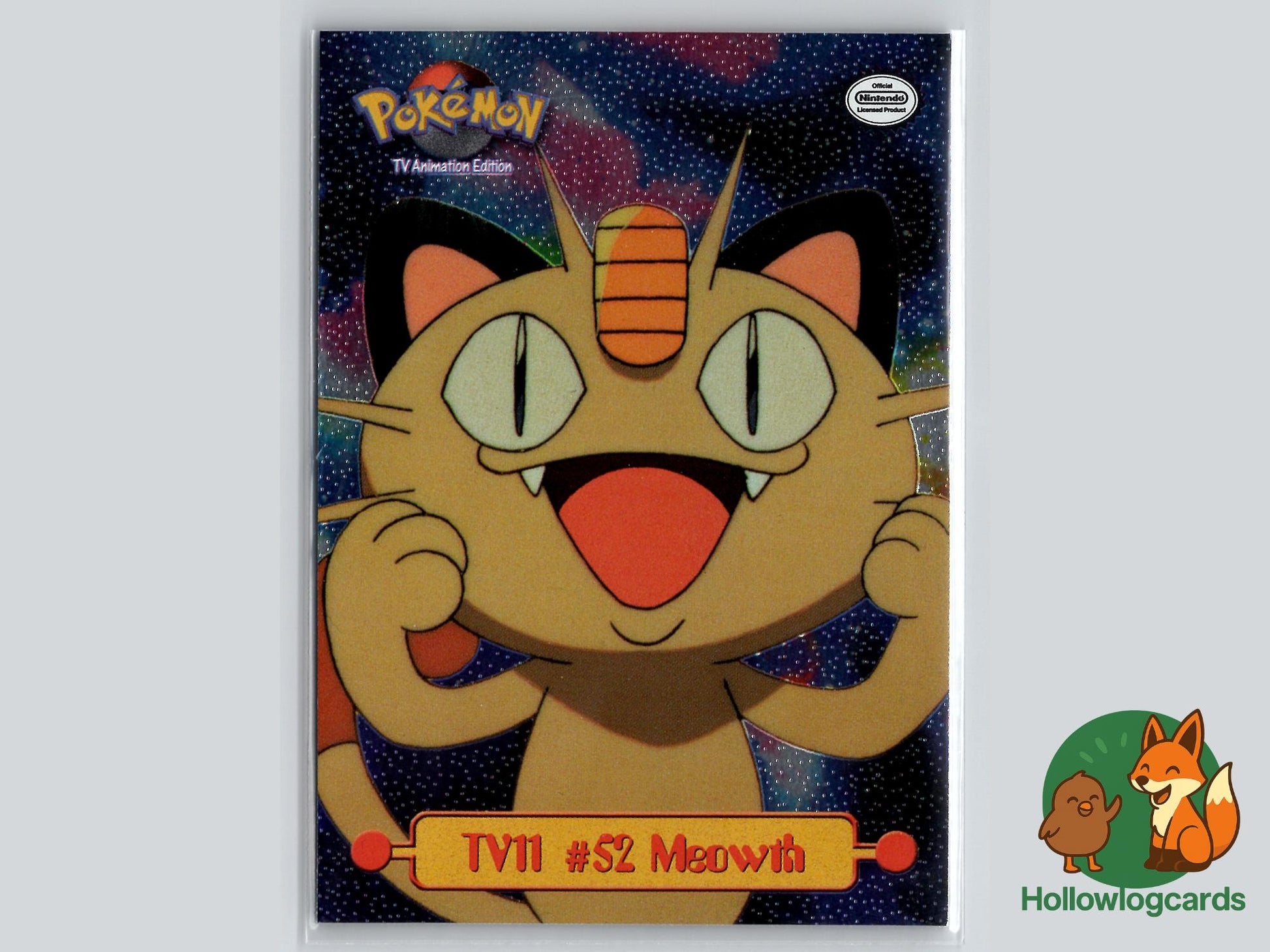 Meowth - Topps Trading Cards Series 1 Pokémon Card