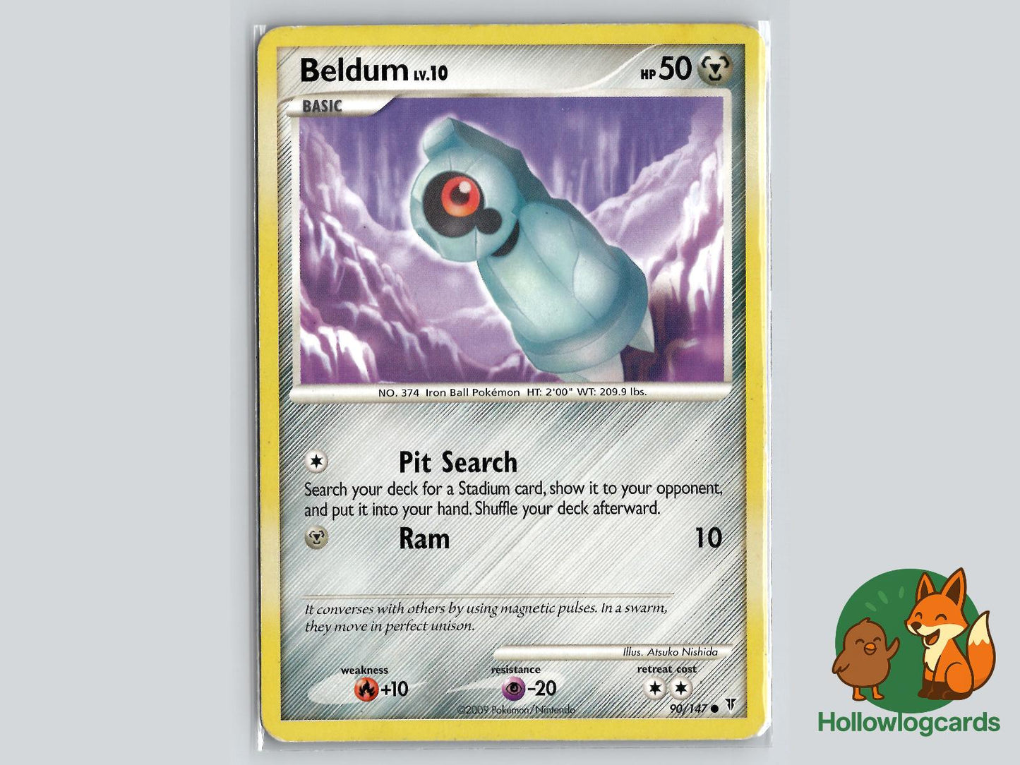 Beldum (90/147) - Supreme Victors Pokémon Card