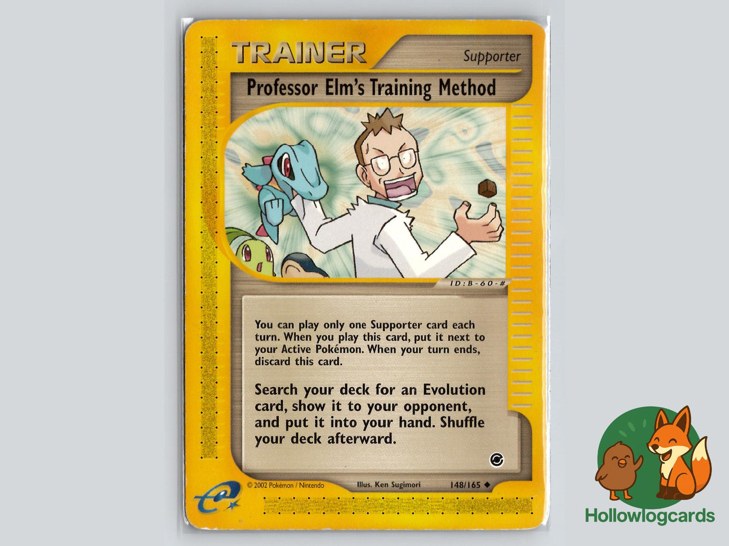Professor Elm's Training Method (148/165) - Expedition Base Set Pokémon Card