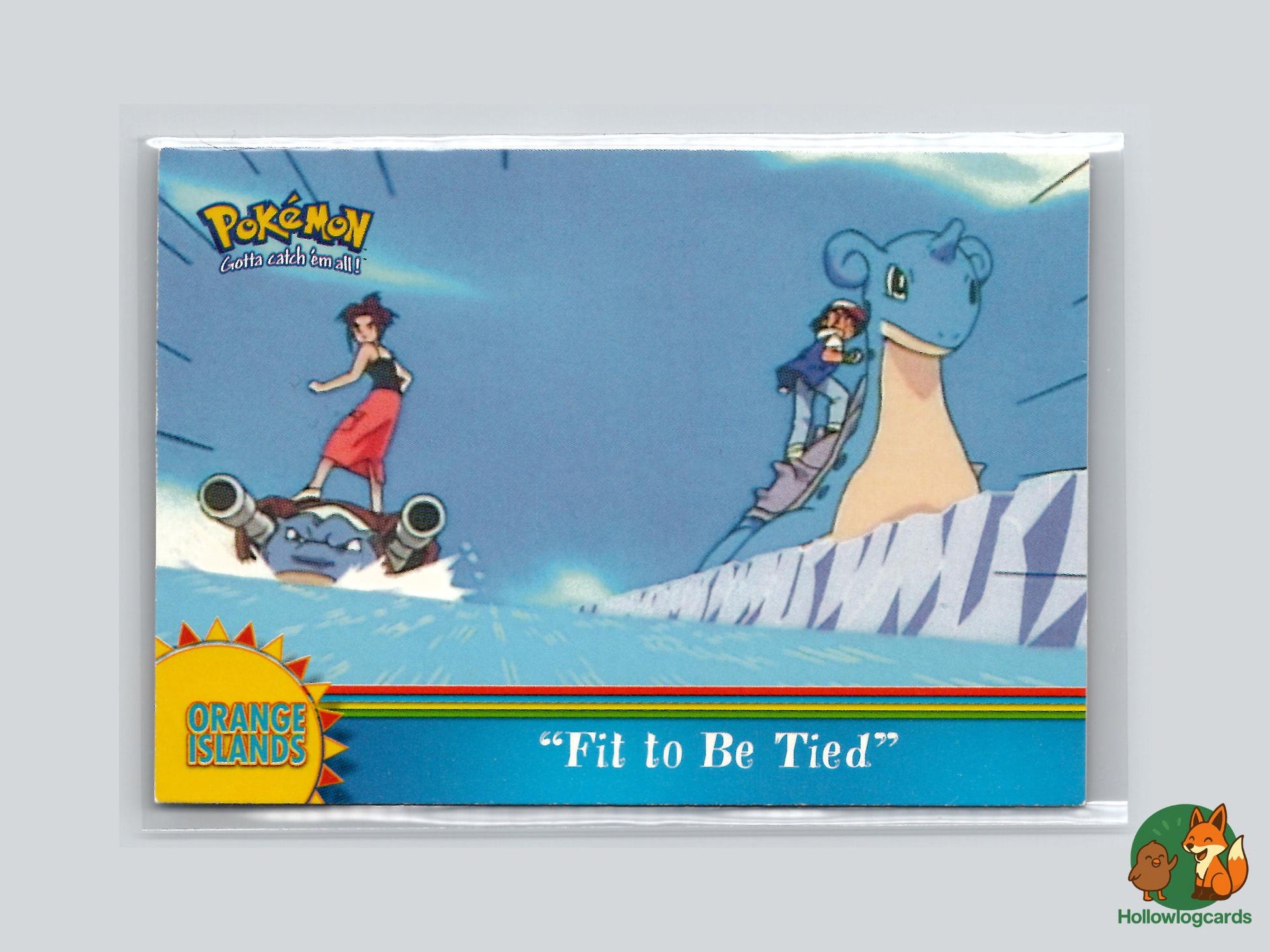 Fit To Be Tied [Blastoise Lapras] (OR2) - Topps Trading Cards Series 3 Pokémon Card