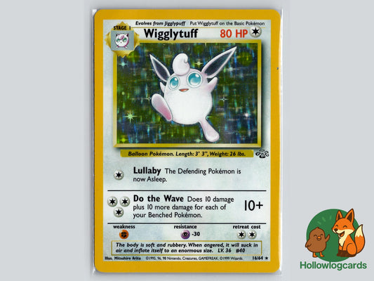 Wigglytuff (16/64) - Jungle Pokémon Card