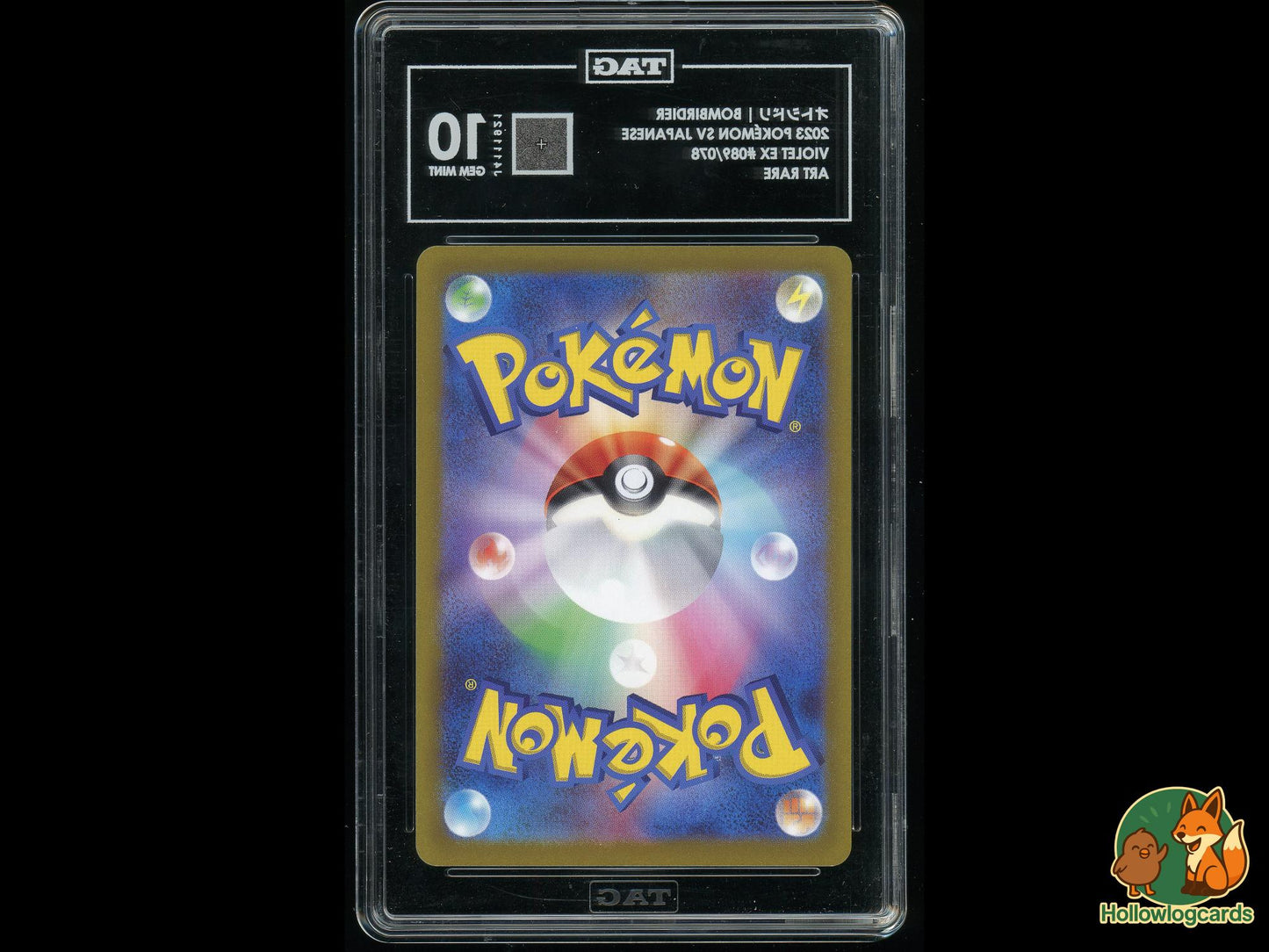 Graded Bombirdier (089/078) - Violet - Japanese TAG 10