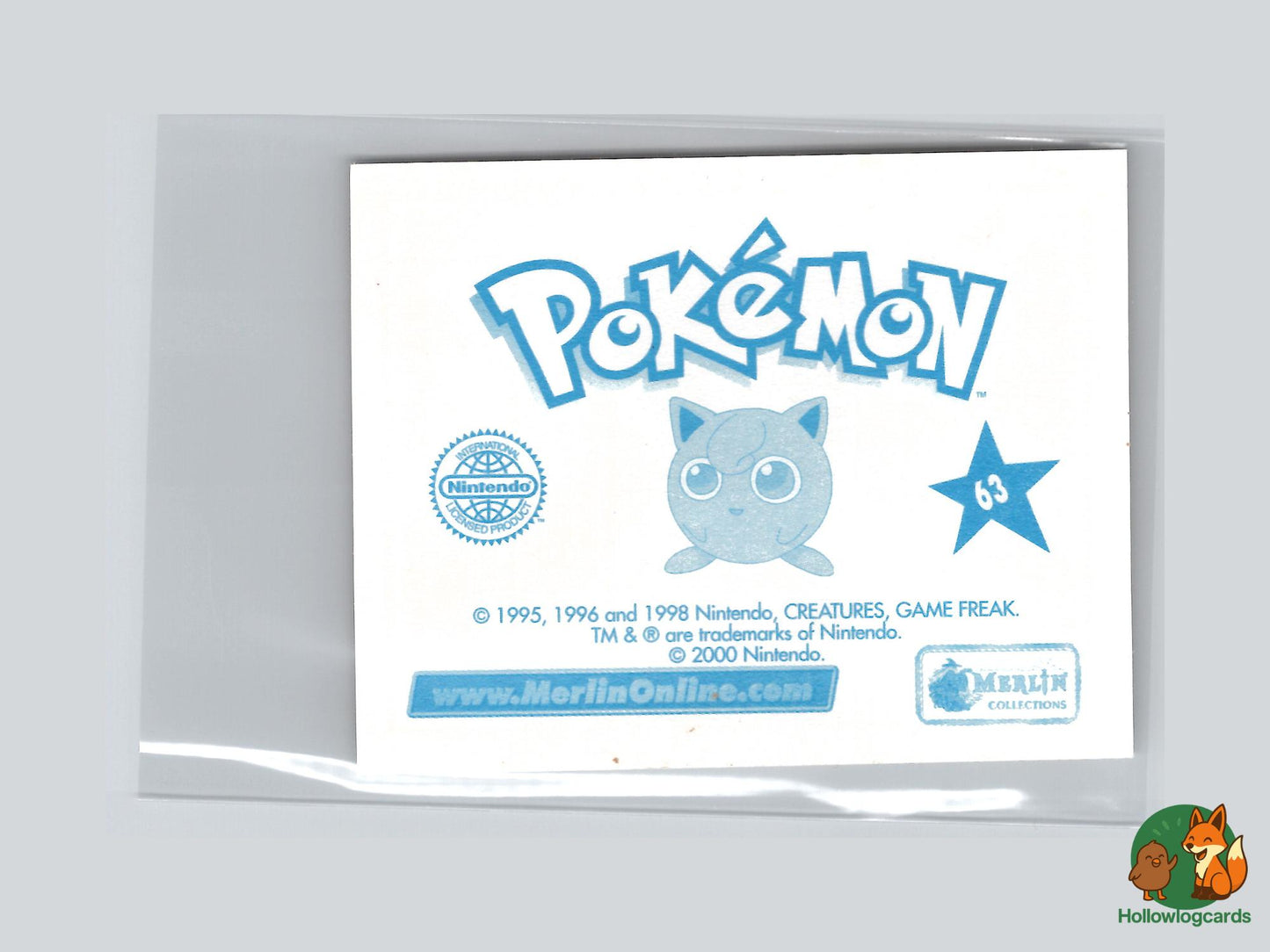 Raichu Megapunch Pikachu - Merlin Series 2 Sticker