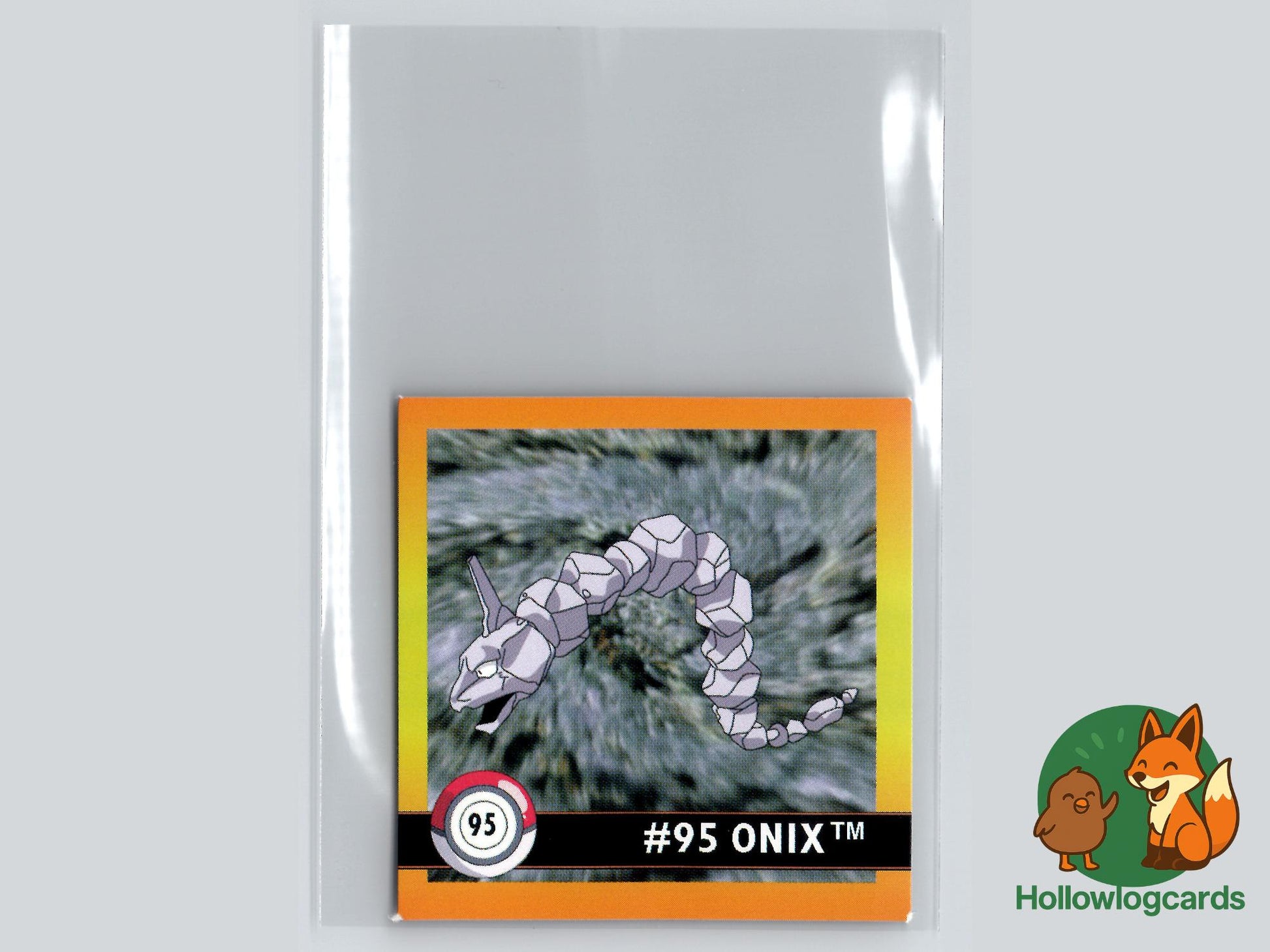 Onix - Topps Trading Cards Series 2 Pokémon Card