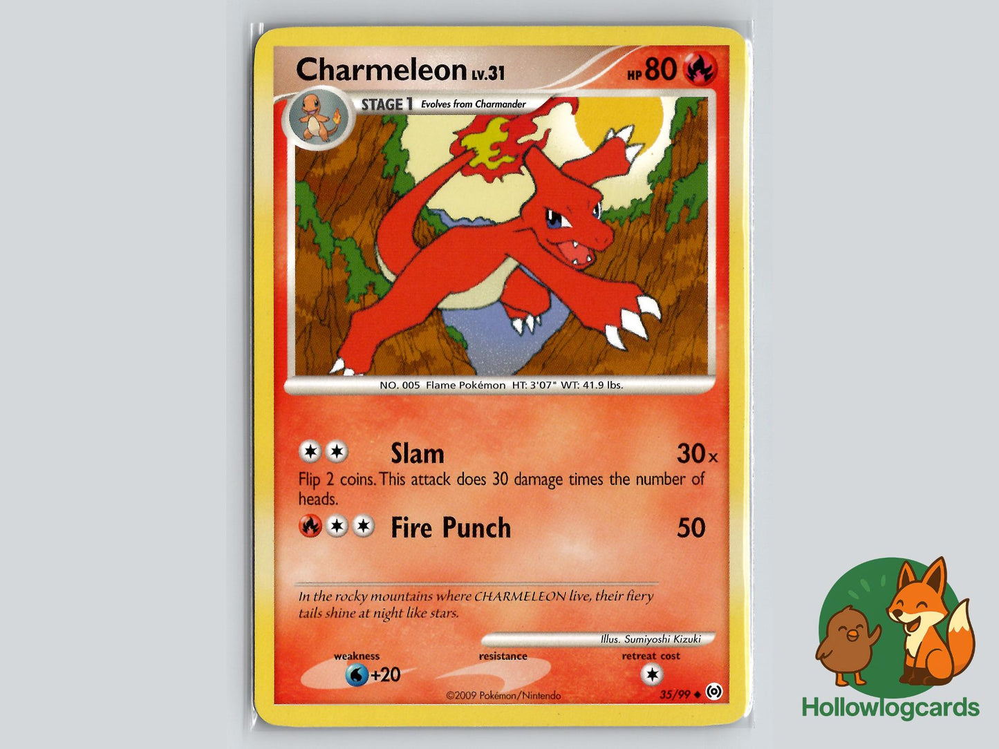 Charmeleon (35/99) - Arceus Pokémon Card