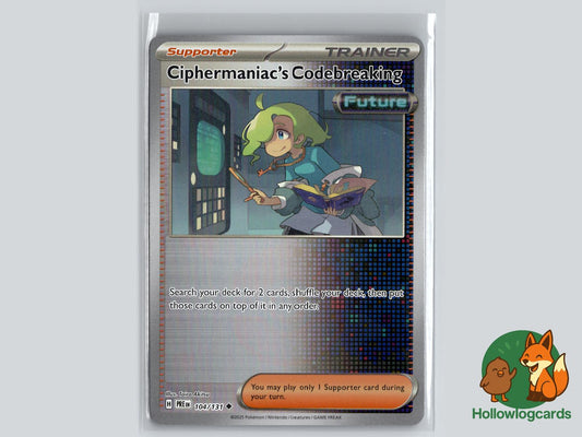 Ciphermaniac's Codebreaking (104/131) - Prismatic Evolutions Pokémon Card