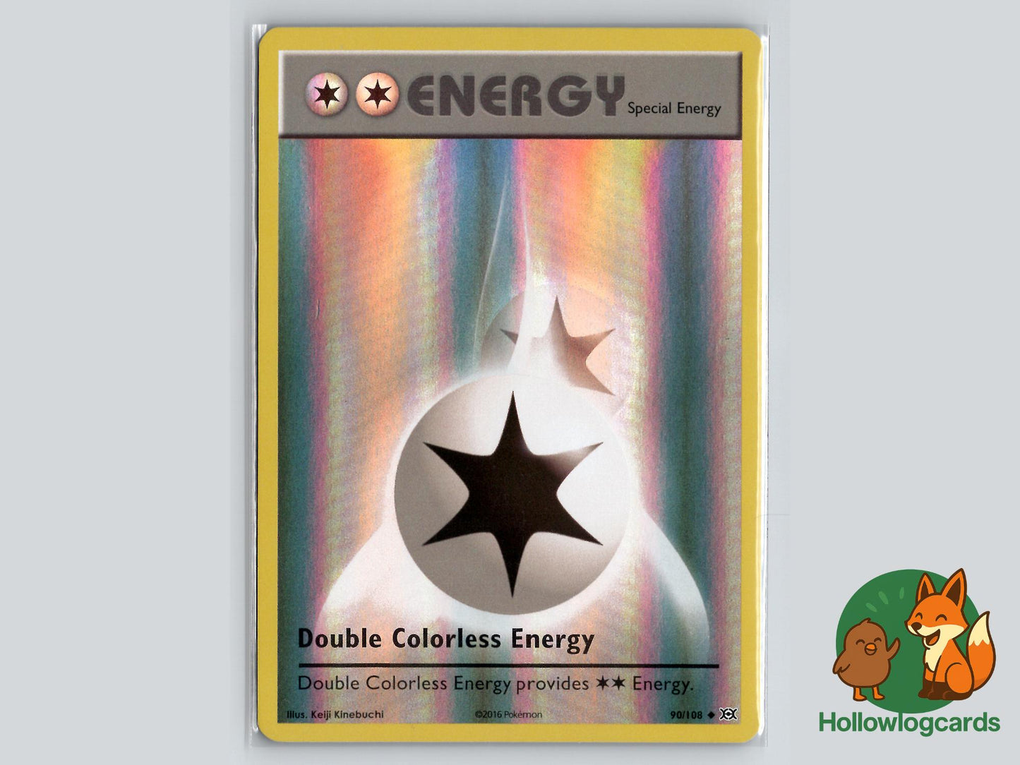 Double Colorless Energy (90/108) - Evolutions Pokémon Card