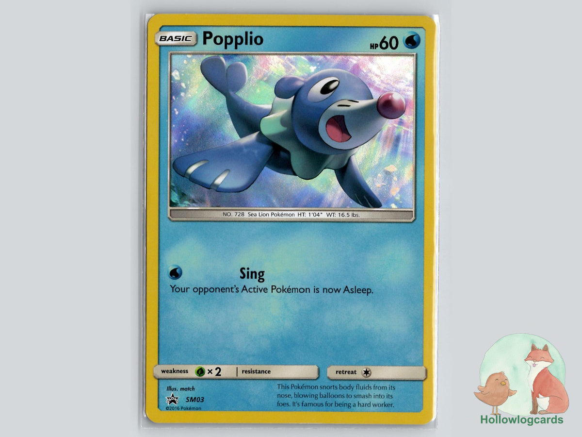 Popplio (SM03) - Sun & Moon Pokémon Card
