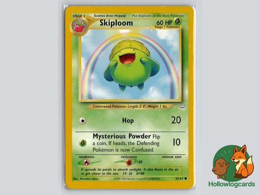 Skiploom (52/64) - Neo Revelation Pokémon Card