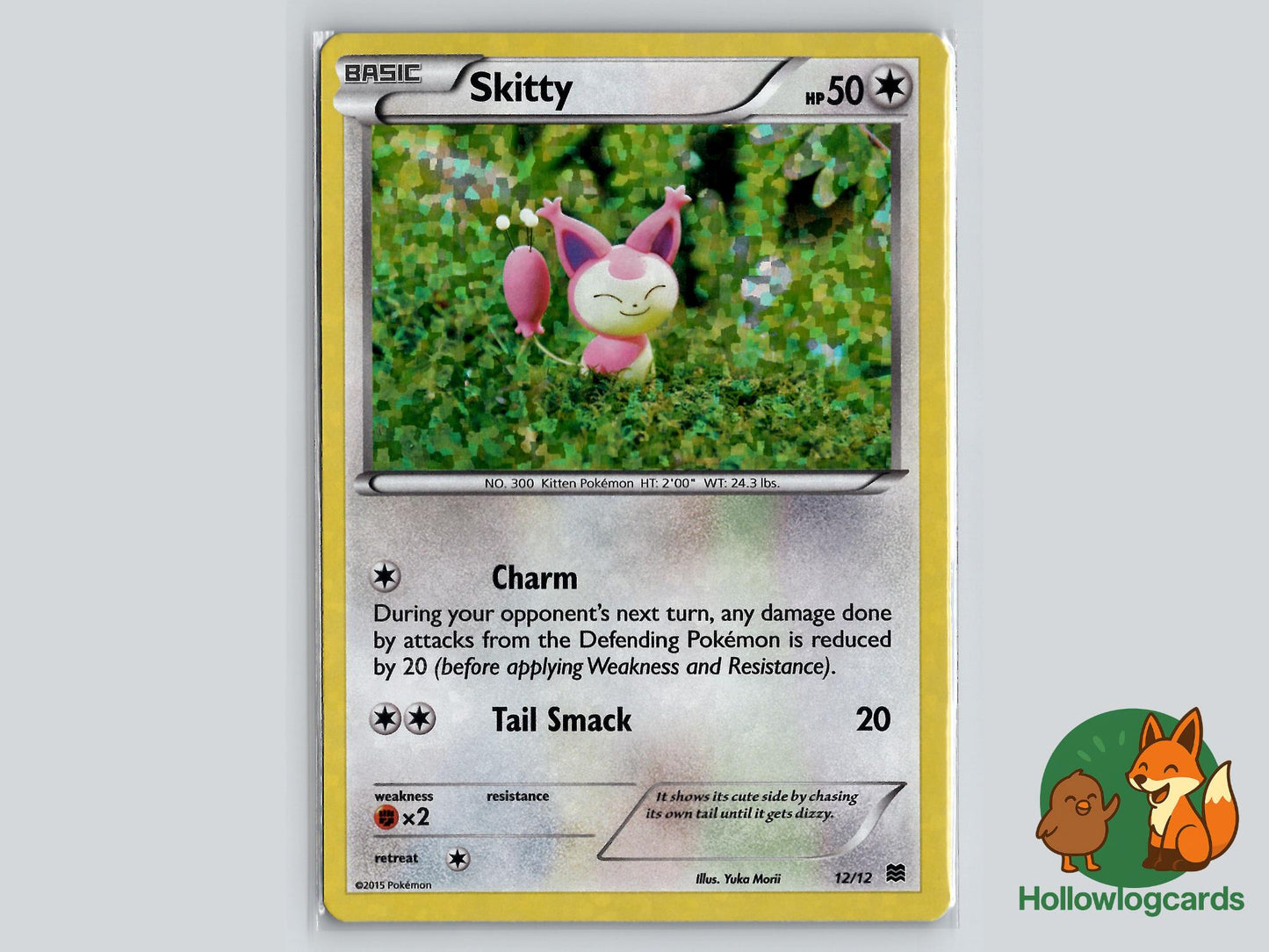 Skitty (012/012) - McDonald's Promos 2015 Pokémon Card