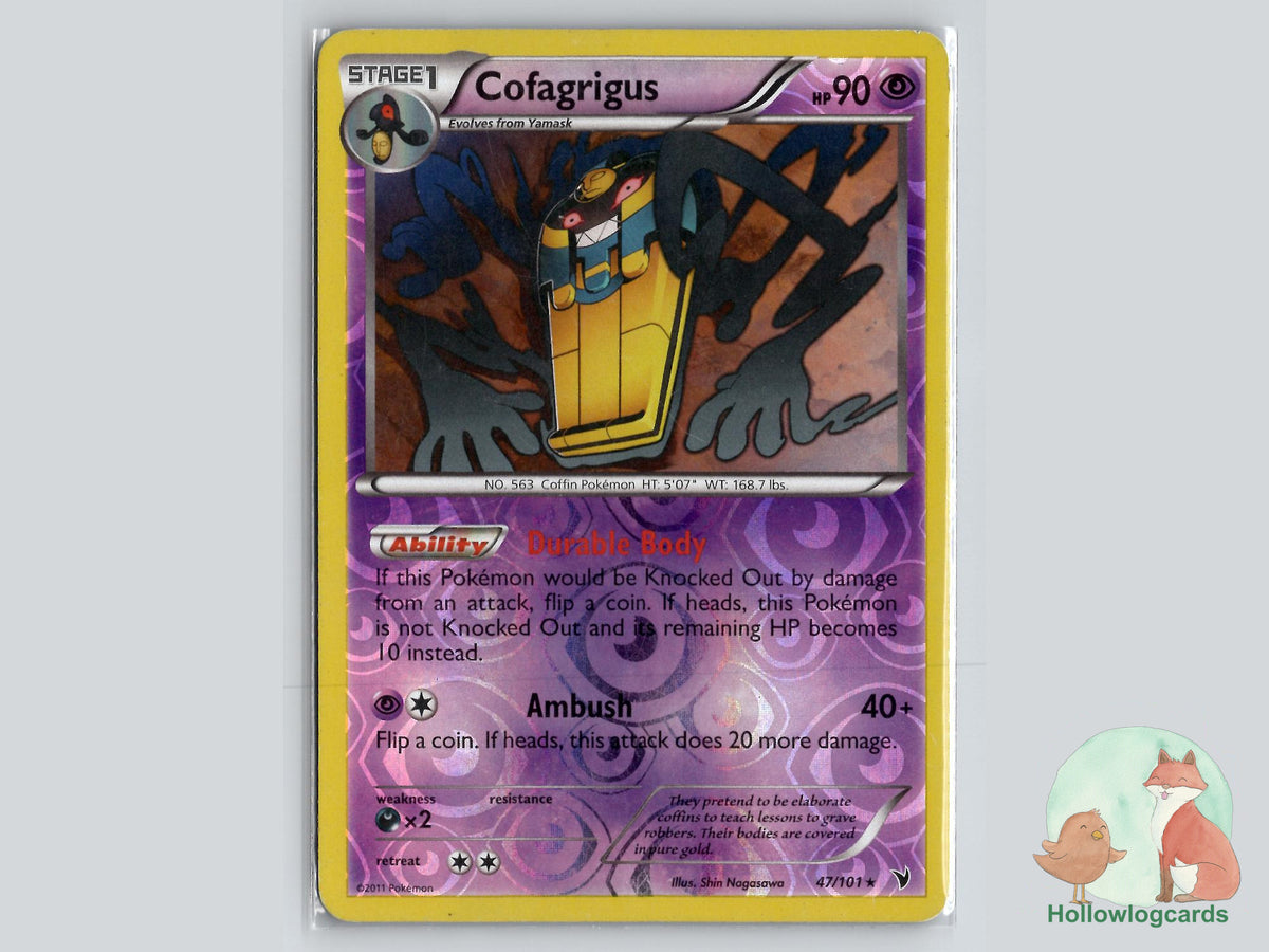 Cofagrigus (47/101) - Noble Victories Pokémon Card