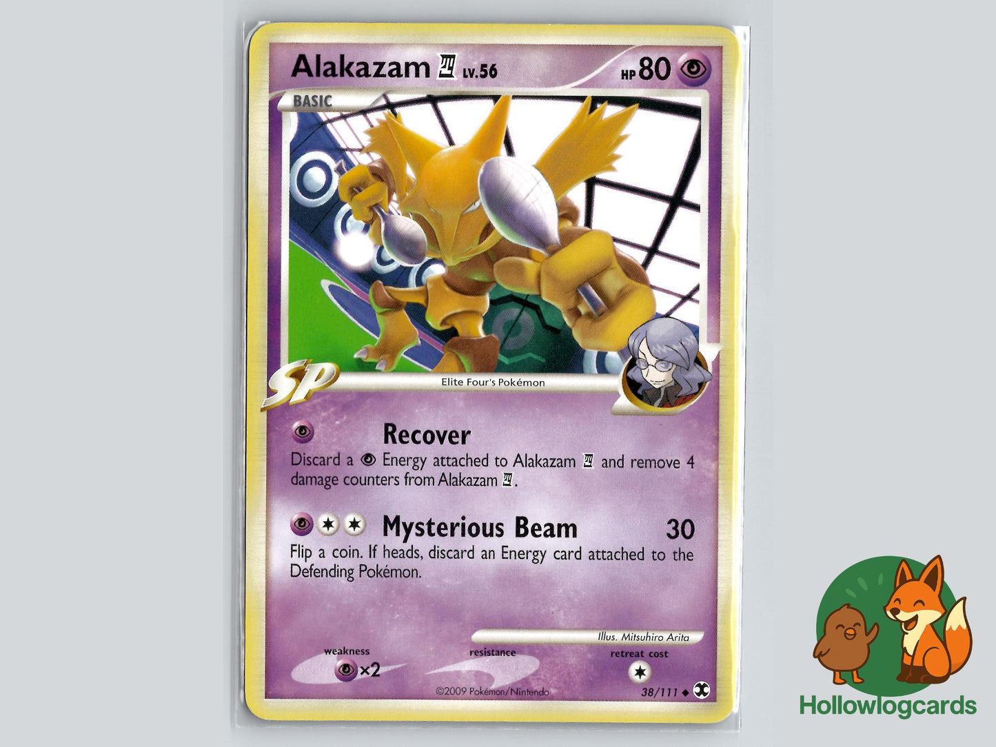 Alakazam E4 (38/111) - Rising Rivals Pokémon Card