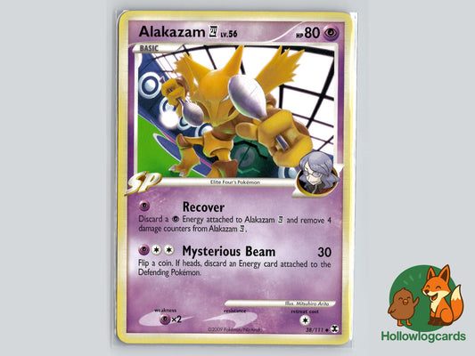 Alakazam E4 (38/111) - Rising Rivals Pokémon Card