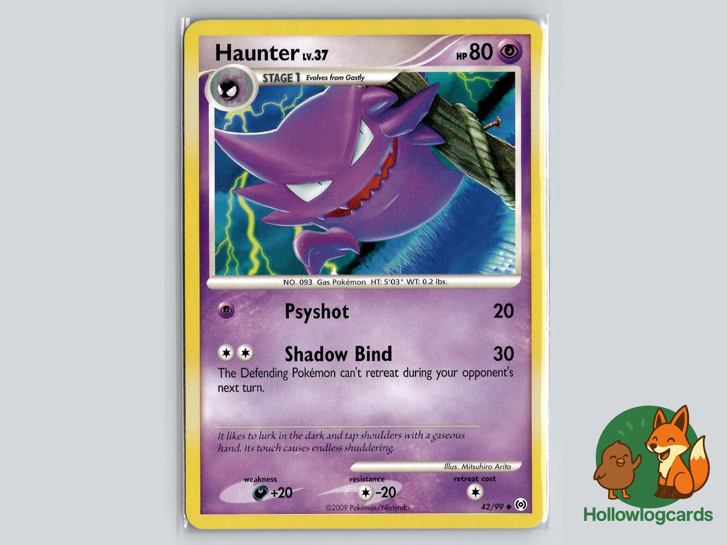 Haunter (42/99) - Arceus Pokémon Card