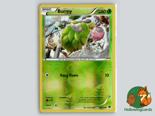 Burmy (2/124) - Fates Collide Pokémon Card