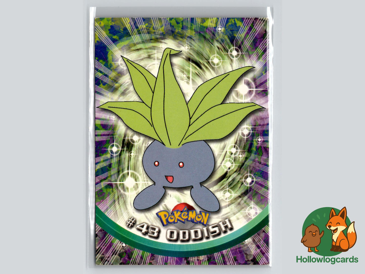 Oddish - Topps Trading Cards Series 1 Pokémon Card