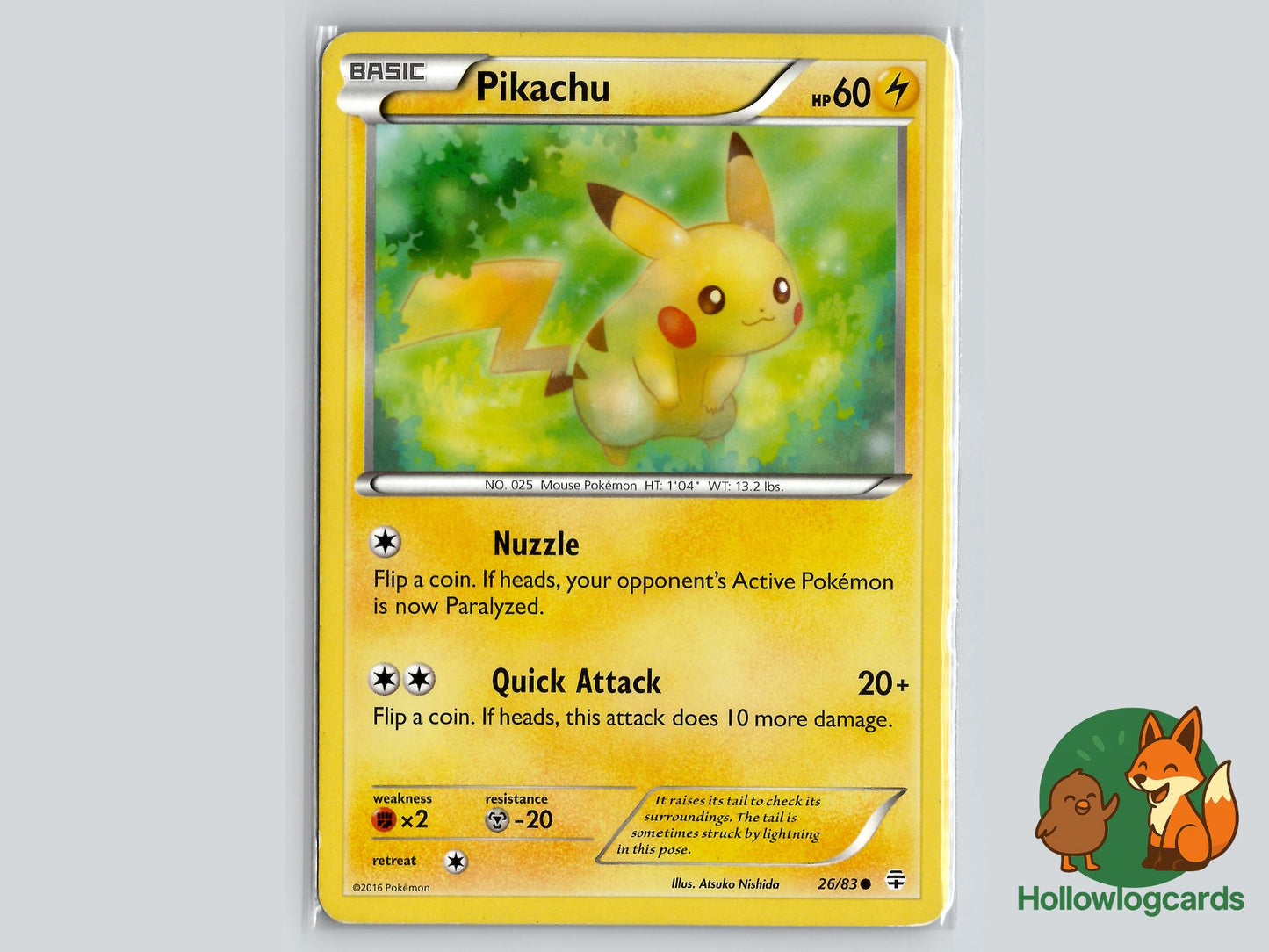 Pikachu (26/83) - Generations Pokémon Card