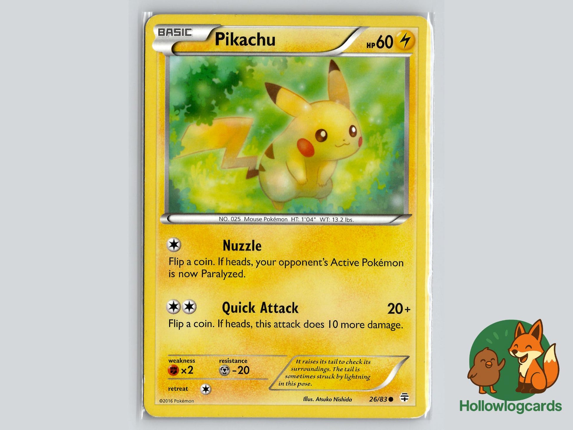 Pikachu (26/83) - Generations Pokémon Card