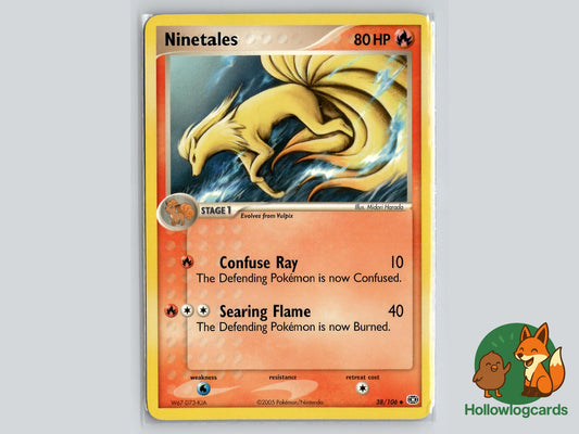 Ninetales (38/106) - Emerald Pokémon Card